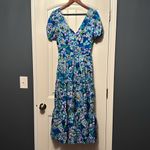 Lilly Pulitzer New with tags  Grace Tiered Midi Dress in blue grotto Photo 7