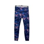 Lululemon  Wunder Under Crop ll Moody Mirage Bark Berry Deep Navy Size 6 Photo 3