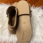 Splendid Light tan zip up suede booties by  size 6.5 Photo 4