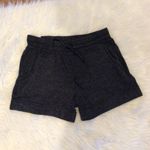 Active Life Comfy Cozy Shorts Heather Charcoal Elastic Drawstring M New Photo 4