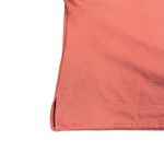 Athleta  Retroterry Polo Sweatshirt Oversized Orange V-Neck Top Long Sleeve Shirt Photo 2