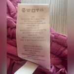 Free People Mirella Linen Blend Drawstring Shorts, Pink Plum, Size Medium Photo 4