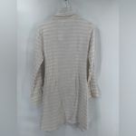 l*space L  daydream tunic in cream with tan stripes size medium Photo 2
