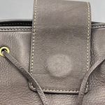 Lands' End Lands’ End brown pebbled leather satchel. Photo 2