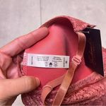 Frederick's of Hollywood Peach Pink Finley Floral Lace Bralette NWT Medium V Neck Photo 4