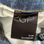 Anthropologie Pilcro Slim Boyfriend Distressed Jeans Denim Petite Size 26 Photo 11