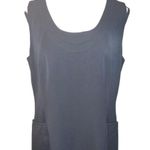 Atelier Black Sleeveless Shift Dress Pockets Worn Once Size 10 Work Professional Photo 10