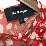 The Kooples Rosa Red Tunic Dress Women’s Size Large Long Sleeve Mini Casual Photo 8