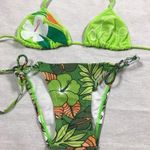 Recco brazilian floral print bikini set Green Photo 0