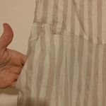 Rachel Zoe Beige and White Striped Jumpsuit Photo 4