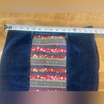 Holding Horses  Anthropologie Women’s‎ Western Denim Skirt w/ Fabric  Size 27 Photo 11