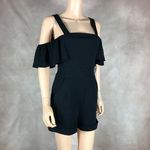 XOXO Off The Shoulder Black Romper NWT Small Photo 5