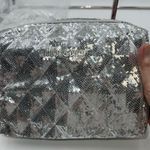 Juicy Couture  Silver Sparkle Travel/Makeup Case with One Branded Travel Bottle Photo 4