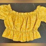 SheIn Lune Plus Confetti Heart Print Bardot Peplum Blouse (553) Photo 10