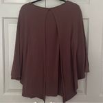 Coco + Carmen  Layering Poncho in Chocolate Brown Photo 4