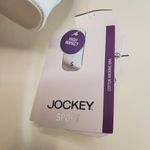 Jockey Sport White Bra Wicking Cotton Small Photo 2