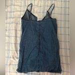 LA Hearts Faux Denim Button-Up Dress Photo 1
