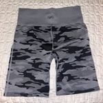 Ryka  Gray Camouflage Bike Shorts Photo 1