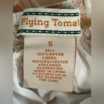 Flying Tomato  Embroidered Bodice With Tan Tie‎ Dye Body Maxi Dress Size Small Photo 5