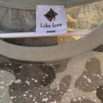 Sew In Love Camouflage Short Sleeve Tee Green Photo 2