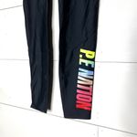 P.E Nation Emerging Gradient Rainbow Logo Legging in Black Size XS Photo 3