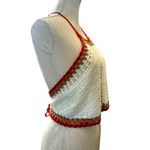 Lulus  Crochet Summer Day Crop Halter Top Photo 1