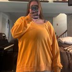 Aerie  Orange Oversized Crewneck  Photo 0