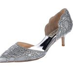 Badgley Mischka Silver Embellished Heels size 7
Wedding, quinceanera, party Photo 0