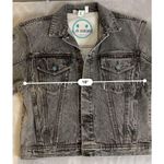 Vintage L.A. Gear Black Jean Jacket LARGE Unisex Photo 6