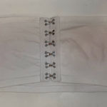 Emma & Sam LF‎ white bandeau size S  corset clasps up the front Size S Photo 0