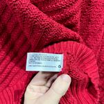 Universal Threads Universal Thread Sweater Womens XL Red Cable Knit Cotton Outdoor Everyday Wear Photo 2