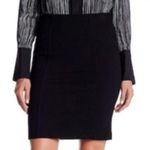 Vince office career work business Boucle Pencil black Skirt in Black size xl Photo 0