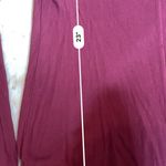 American Eagle  Soft & Sexy Waffle Knit Maroon Top Photo 3
