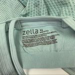 Zella  XS Green Strappy Back‎ Athletic Tank Top Built In Bra Activewear Photo 4