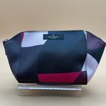 Kate Spade A Very Cool Stylish  Geometric Print Makeup Cosmetic Bag Photo 0