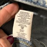 Free People Cotton Denim Jean Knit Hoodie Collared Layered Jacket Blue Gray S Photo 8