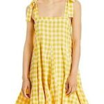 NEW OPT Women's Barbie Doll yellow gingham Size S Photo 1