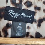 Maggie Barnes Vintage blazer Size 3X  Linen Blend Photo 3