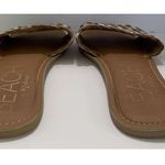 Anthropologie  Matisse Saltwater Tan White Woven Sandals 10 Leather SEE PHOTOS Photo 5