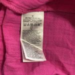 Gap  Gauze Tier Dress Womens Size M Pink 3/4 Sleeve V-Neck Pockets NEW Photo 6