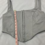Mint green Corset Cropped Top womans size small Photo 7