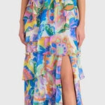 Amanda Uprichard Posie Maxi Dress In Fleetwood Print Photo 0