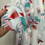 Candie's  Button Down Floral Print White Boho Women's Blouse Size 2X Photo 11