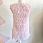 Talbots ‎ Pink Crochet Top, Cottagecore Coastal Boho Romantic Medium Vacation Photo 2
