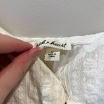 Derek Heart  White Lace Baby Doll Top Photo 1