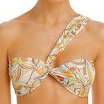 l*space New. L* floral one shoulder twist bikini top. Small. Retails $114 Photo 4