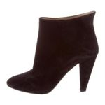 Jill Stuart women black suede heel boots US 8 Photo 9