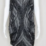 barney's new york  COOP silk blend black and white dress, size‎ S Photo 0