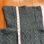 Ralph Lauren  Charcoal Cable Knit Turtleneck Sweater Size L Photo 7