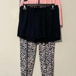 Catherine Malandrino  medium womens 3 pack sleep shorts & jogger sleep pants NEW Photo 0